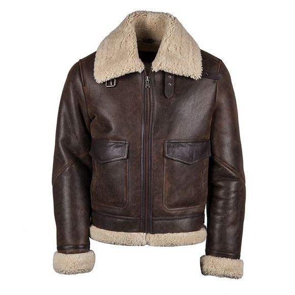 Blouson Helstons BOMBARDIER THUNDER - MarronRef : HS0528