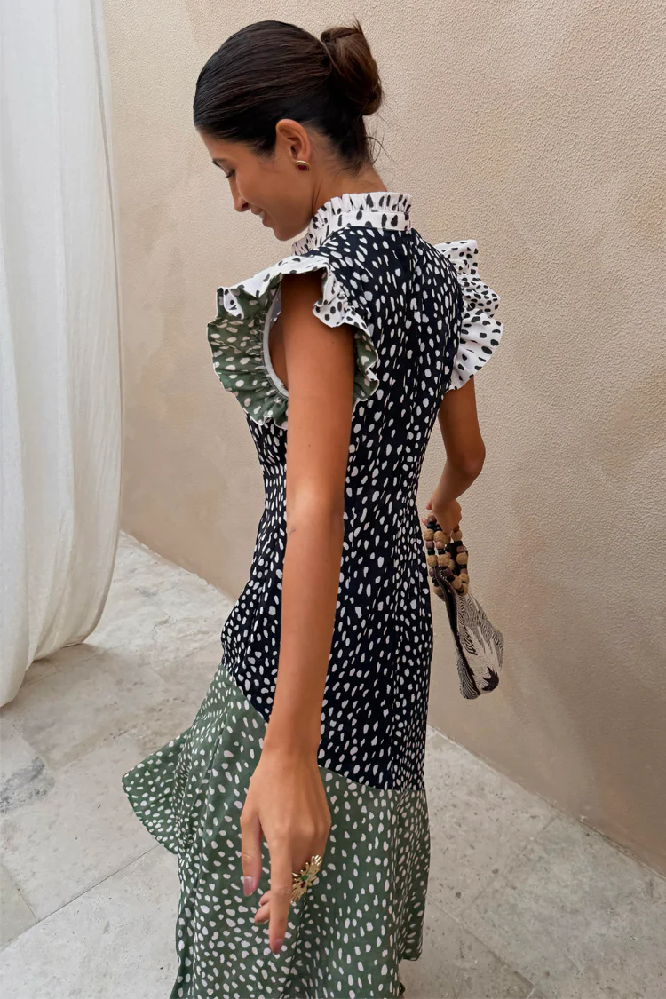 Mix Fawn Spot Remi Dress