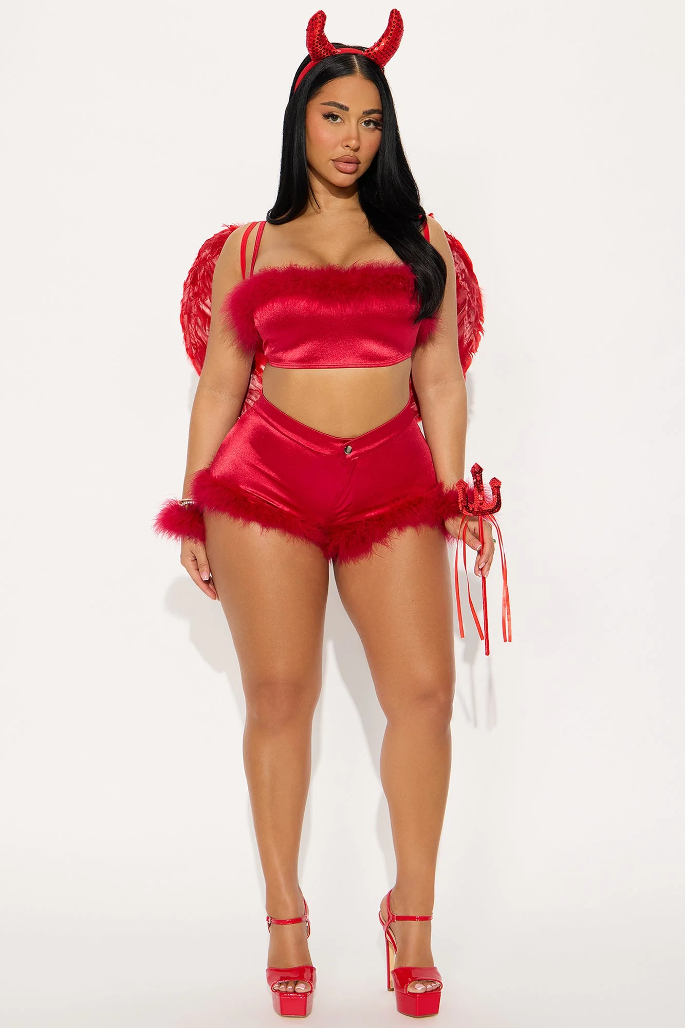 Devillicious 6 Piece Costume Set - Red