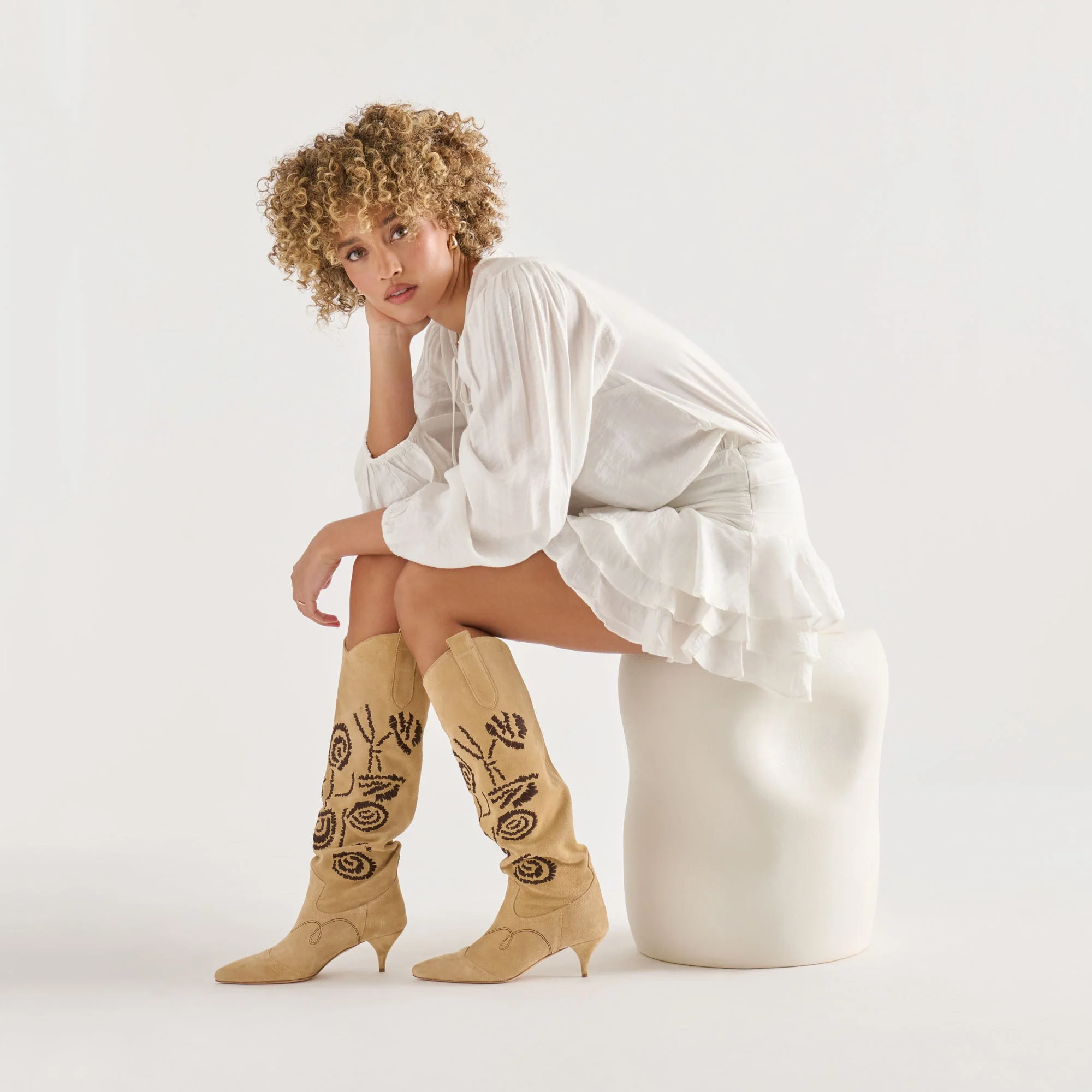 WILDE BOOTS SAND SUEDE