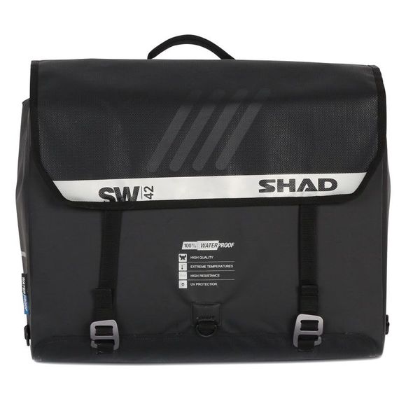 Shad SW42 saddlebags (2 x 25 liters) Universal - BlackRef : SHX0SW42 / X0SW42