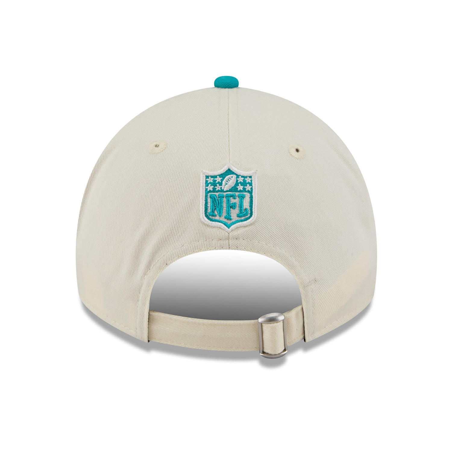 Miami Dolphins 2025 NFL Draft 9TWENTY A-Frame Adjustable Cap Cream