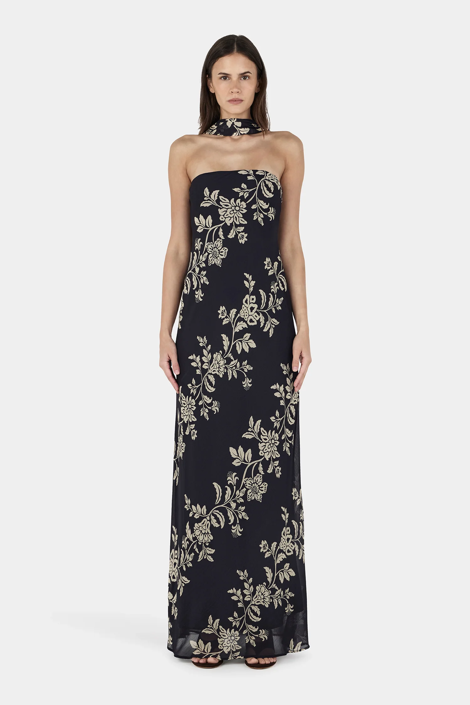 Odessa Midi Dress Moonlit Vine