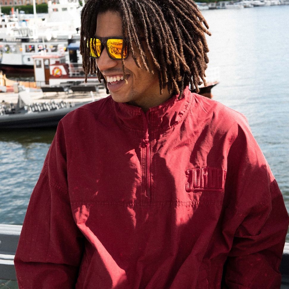 CHPO Bruce Glasses - Grey / Red Mirror