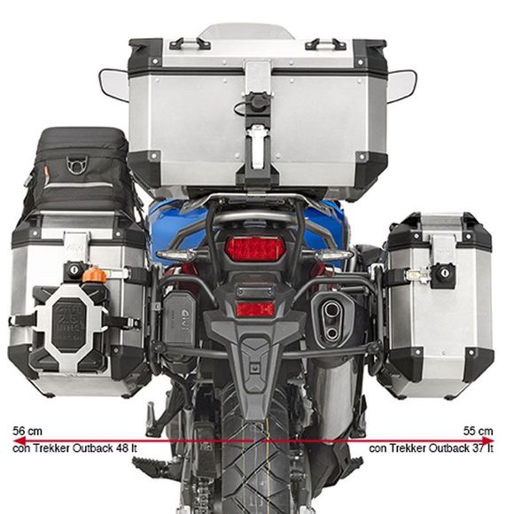 Givi side case rack - BlackRef: PL1161CAM