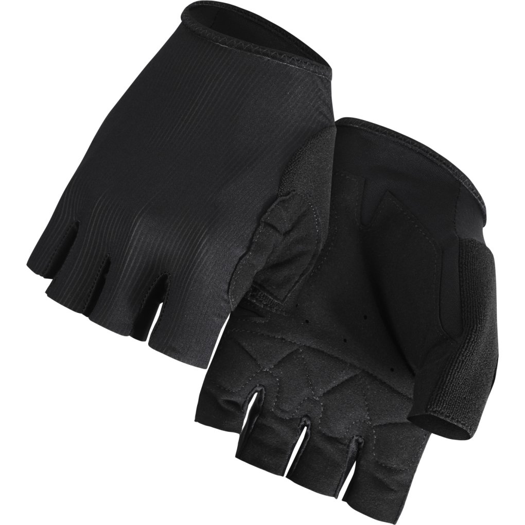 Assos RS TARGA Short Finger Gloves - black series