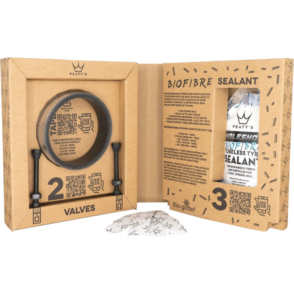 Peaty's Holeshot Tubeless Conversion Kit - 21mm