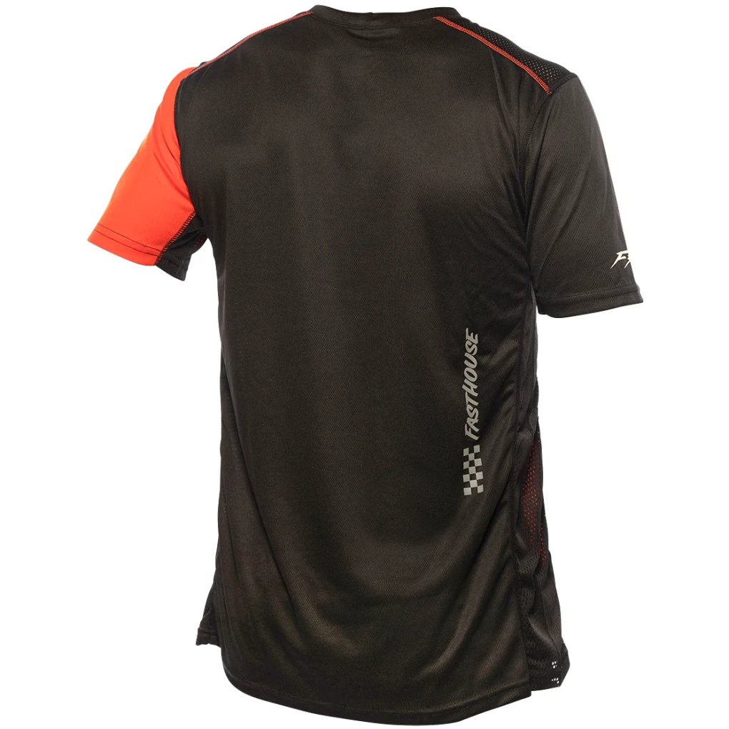 Fasthouse Classic Mercury Short Sleeve Jersey Men - Black/Red