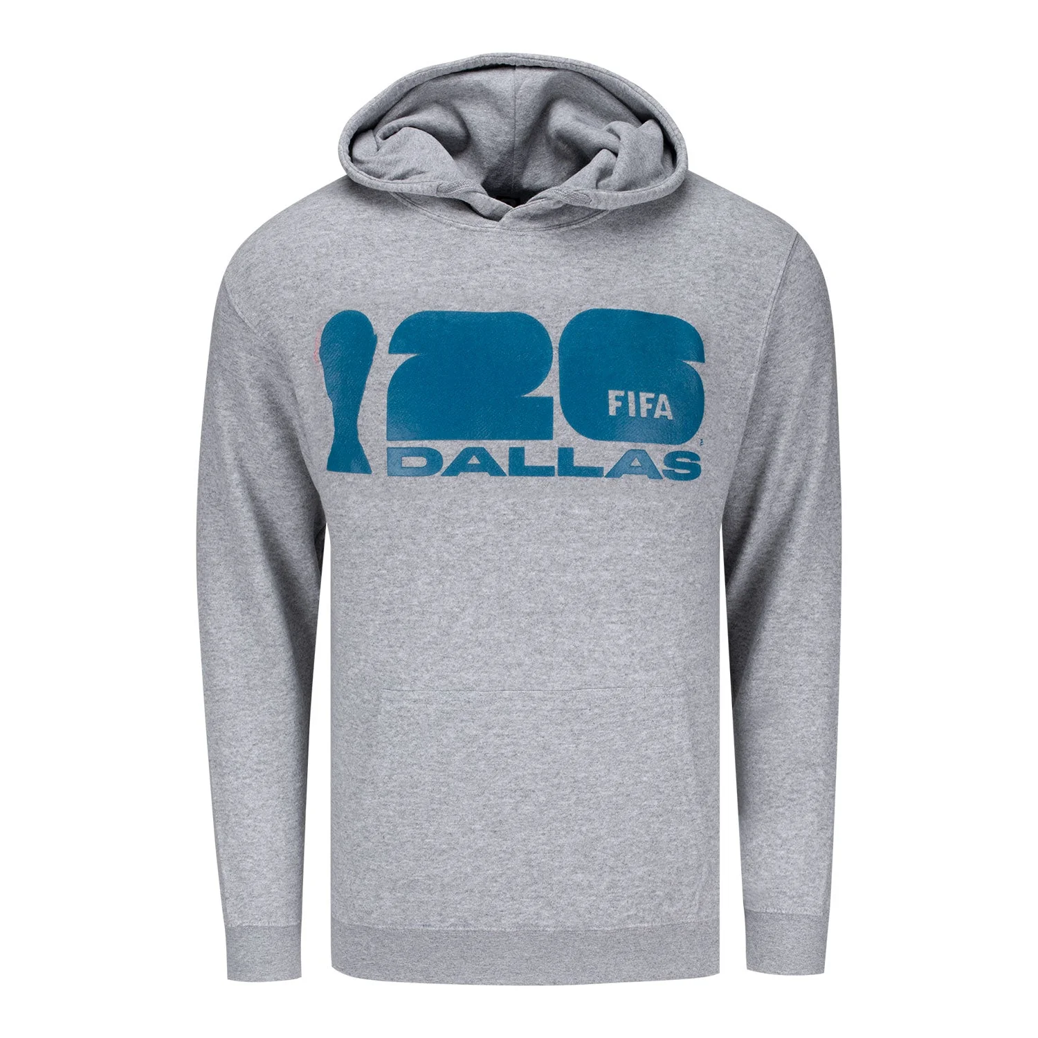 2026 Soccer Fan Collection Dallas Grey Hoodie - Unisex
