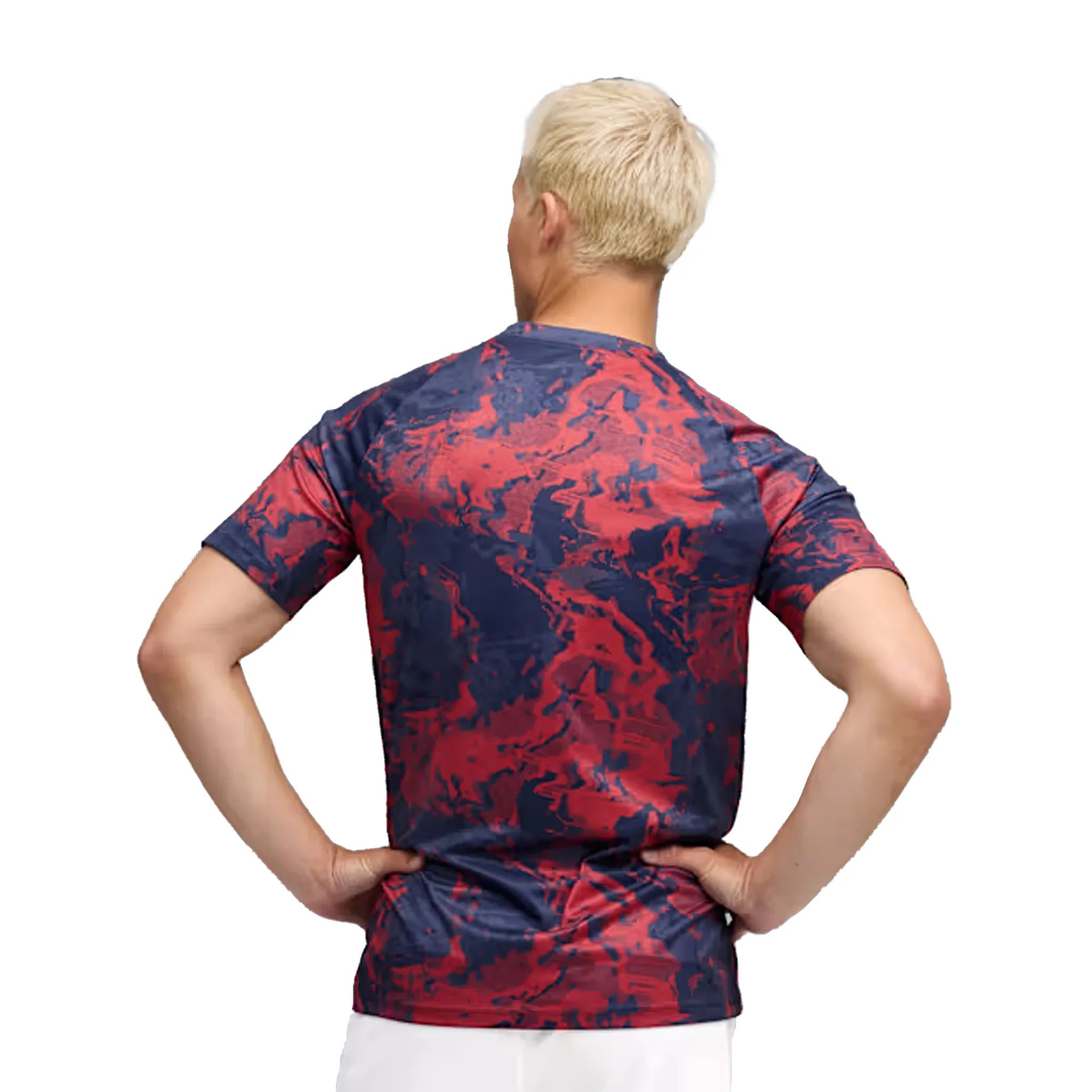 CHG WARM UP JERSEY , RED