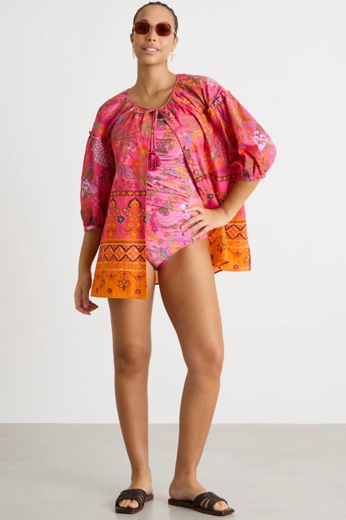 Printed swimsuit - PINK