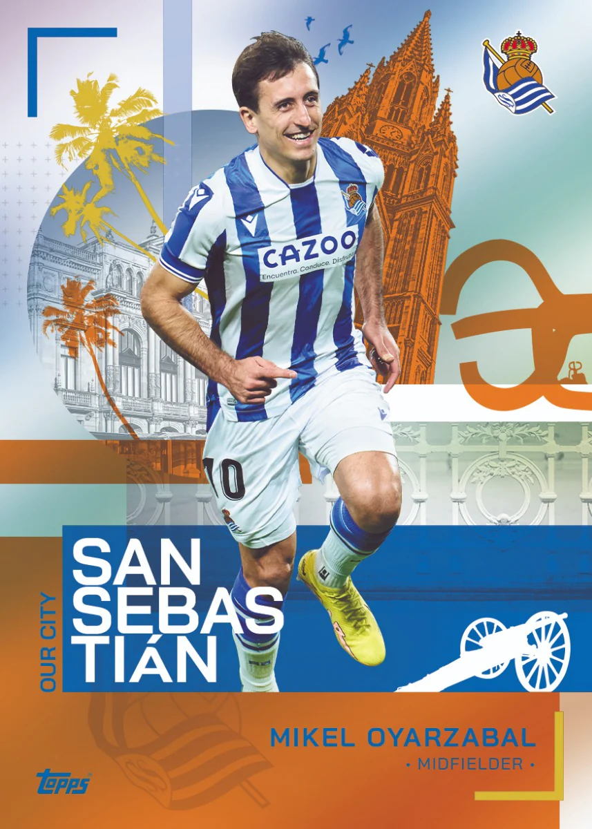 Topps UK - Topps Real Sociedad de Futbol Team Set 2022/23