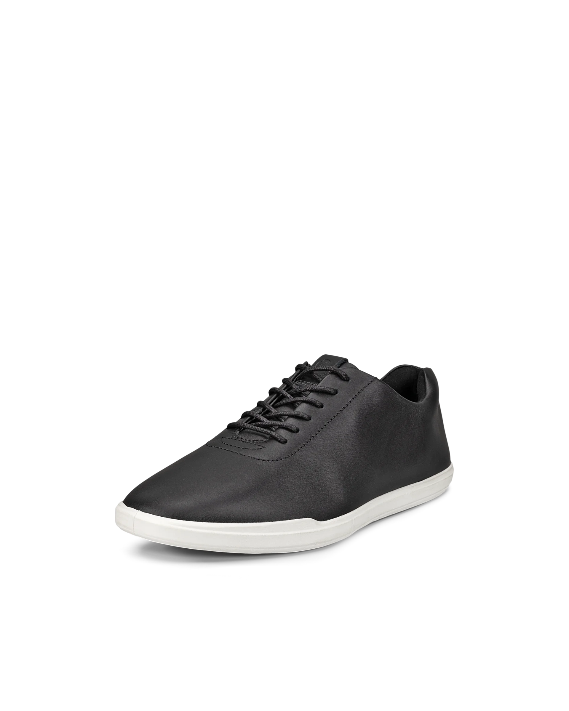 ECCO SIMPIL W Damen Lederschnürschuh Schwarz