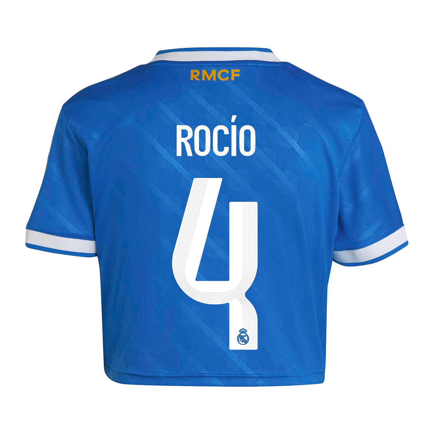 Womens Third Crop Shirt 25/26 Blue