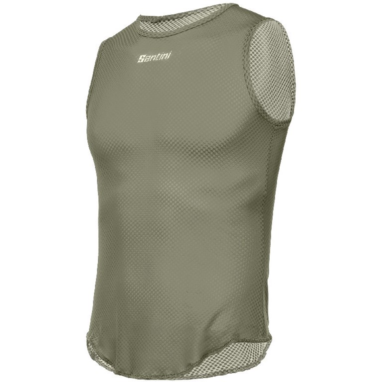 Santini LIEVE Sleeveless Baselayer Men BM002GLLLIEVE - military green