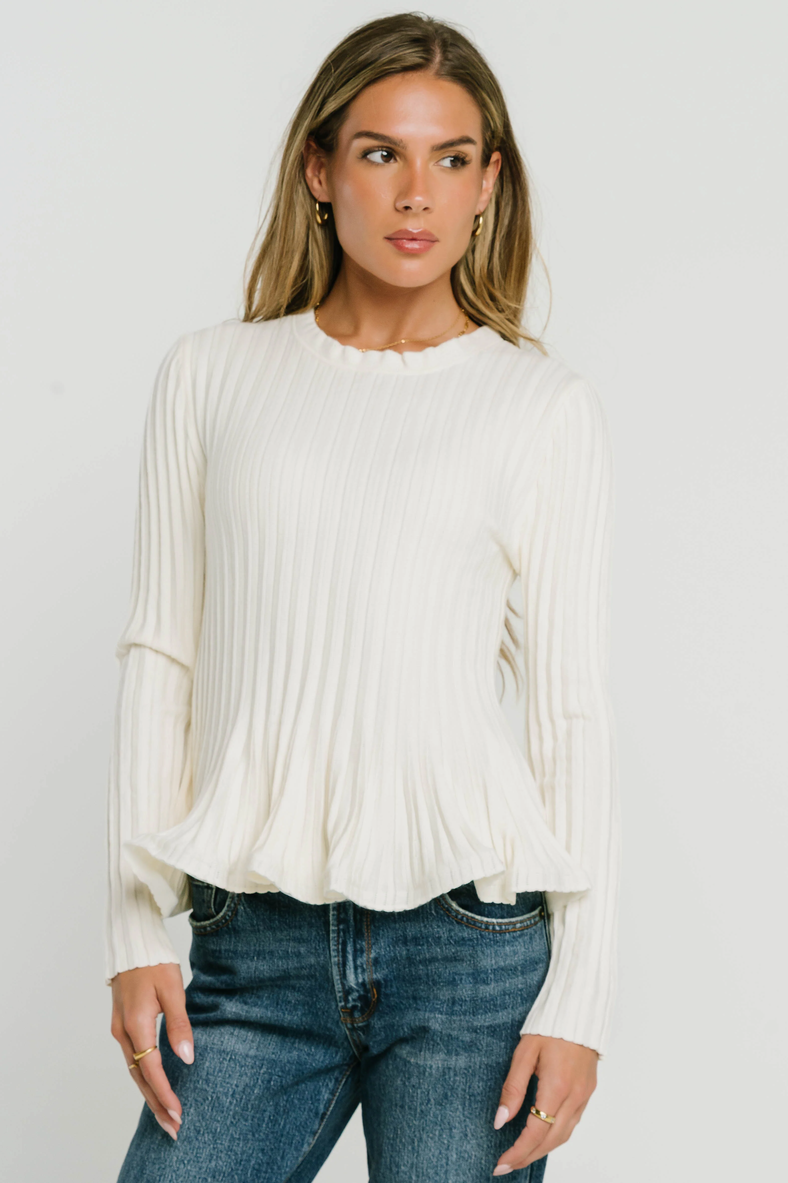 Cecilia Peplum Top