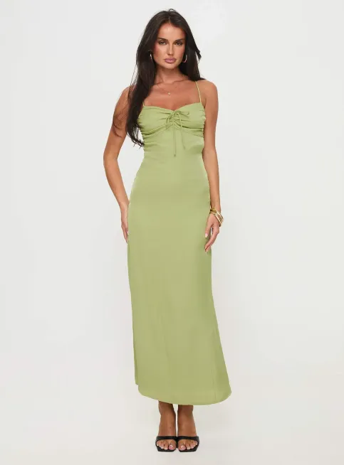 tavison maxi dress green Tavison Maxi Dress Green main image 1