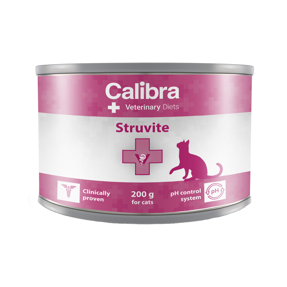 Calibra Cat Veterinary Diets - Struvite Management - 6 x 200 g tins