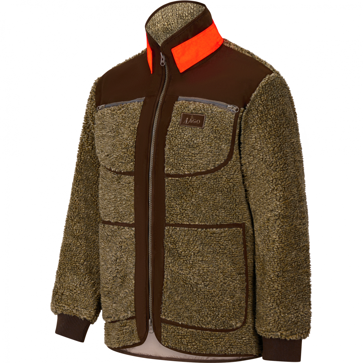 il Lago Prestige Hakon Fibre Fur Jacket Men (Olive)
