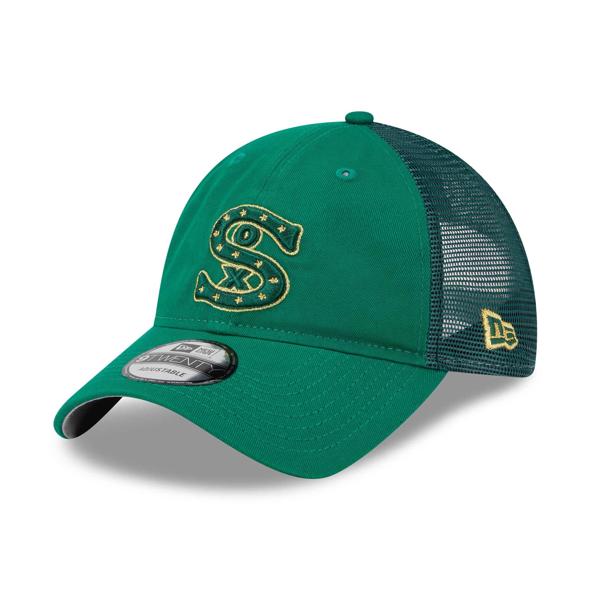 Chicago White Sox 2023 St. Patrick's Day New Era 9TWENTY MLB Cap Green