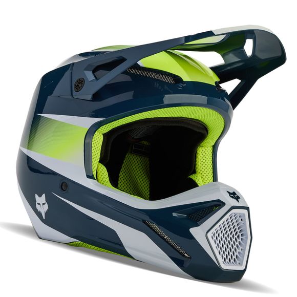 Fox V1 cross Helmet - FLORA 2024 - BlueRef: FX4084