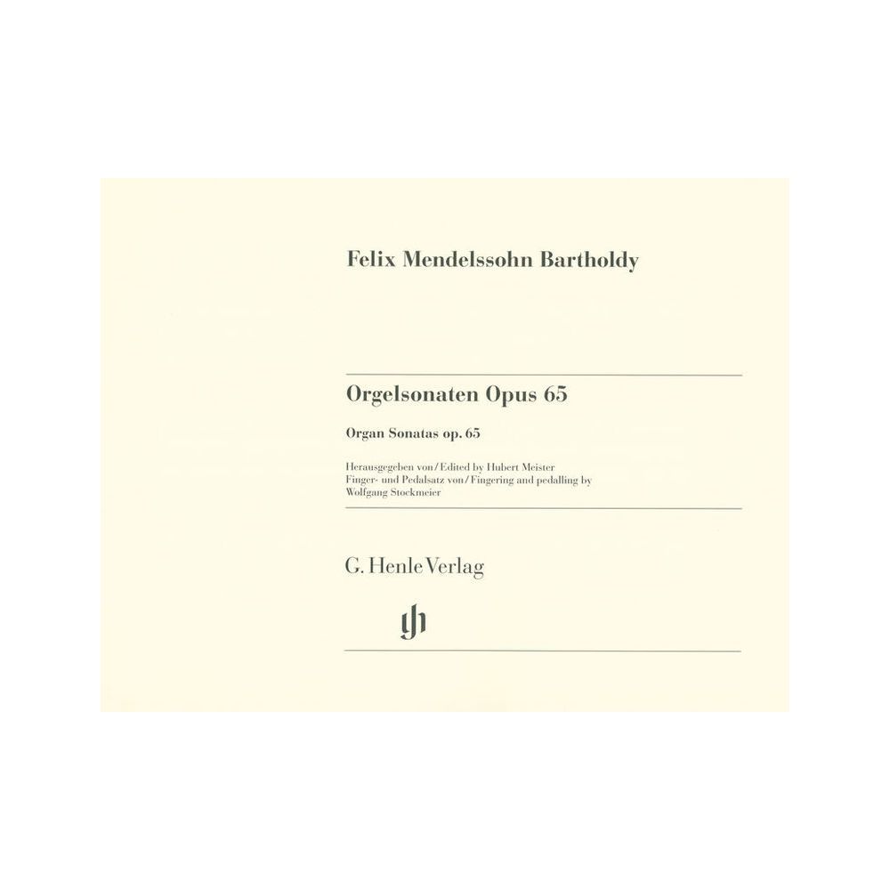 Henle Verlag Mendelssohn Orgelsonaten – Thomann Ireland