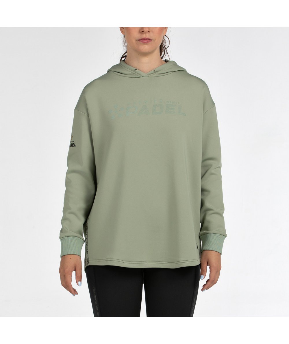 SWEAT SHIRT BULLPADEL PAITT EUCALYPTUS