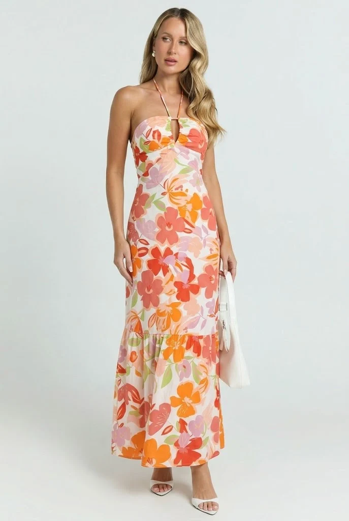Hotel Mediterraneo Maxi Dress