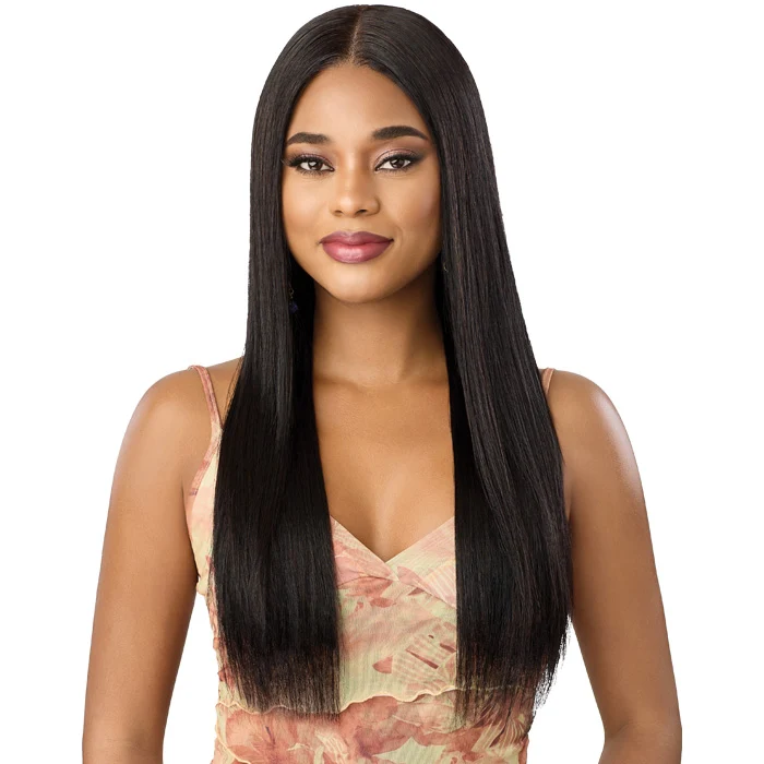 Outre Sugar Punch 100% Unprocessed Remy Human Hair Glueless HD 13x5 Lace Frontal Wig - HH-REMY STRAIGHT 24