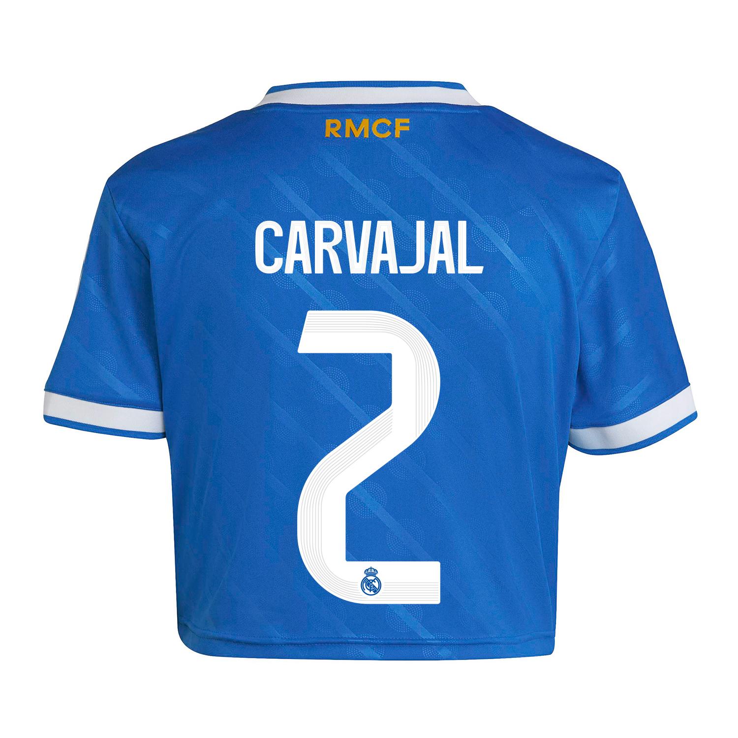 Womens Third Crop Shirt 25/26 Blue