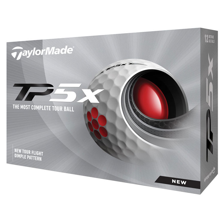 TaylorMade TP5x Personalised Logo Golf Balls