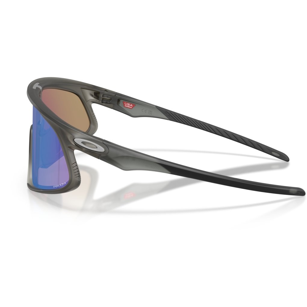 Oakley RSLV 141 Glasses - Matte Grey Smoke/Prizm Sapphire - OO9524D-0441