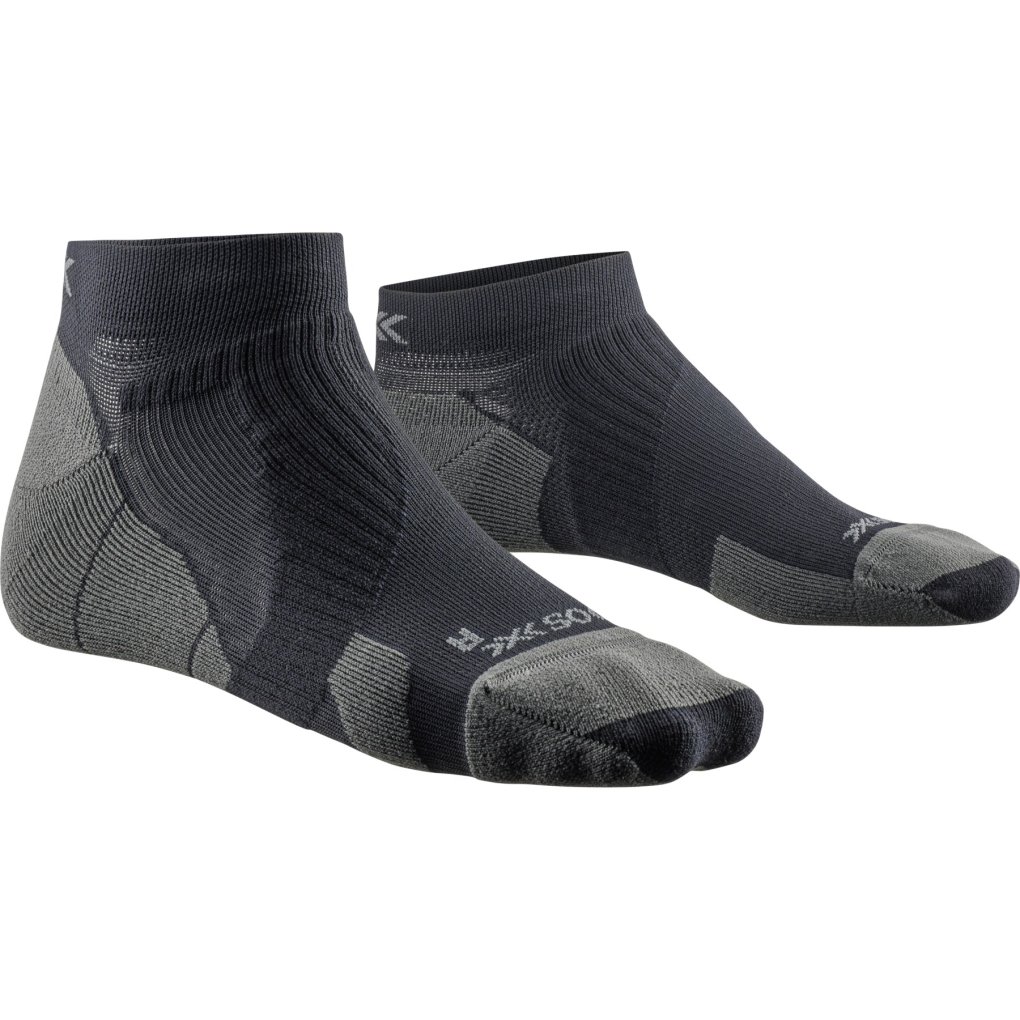 X-Socks Run Perform Low Cut Socks - black/charcoal