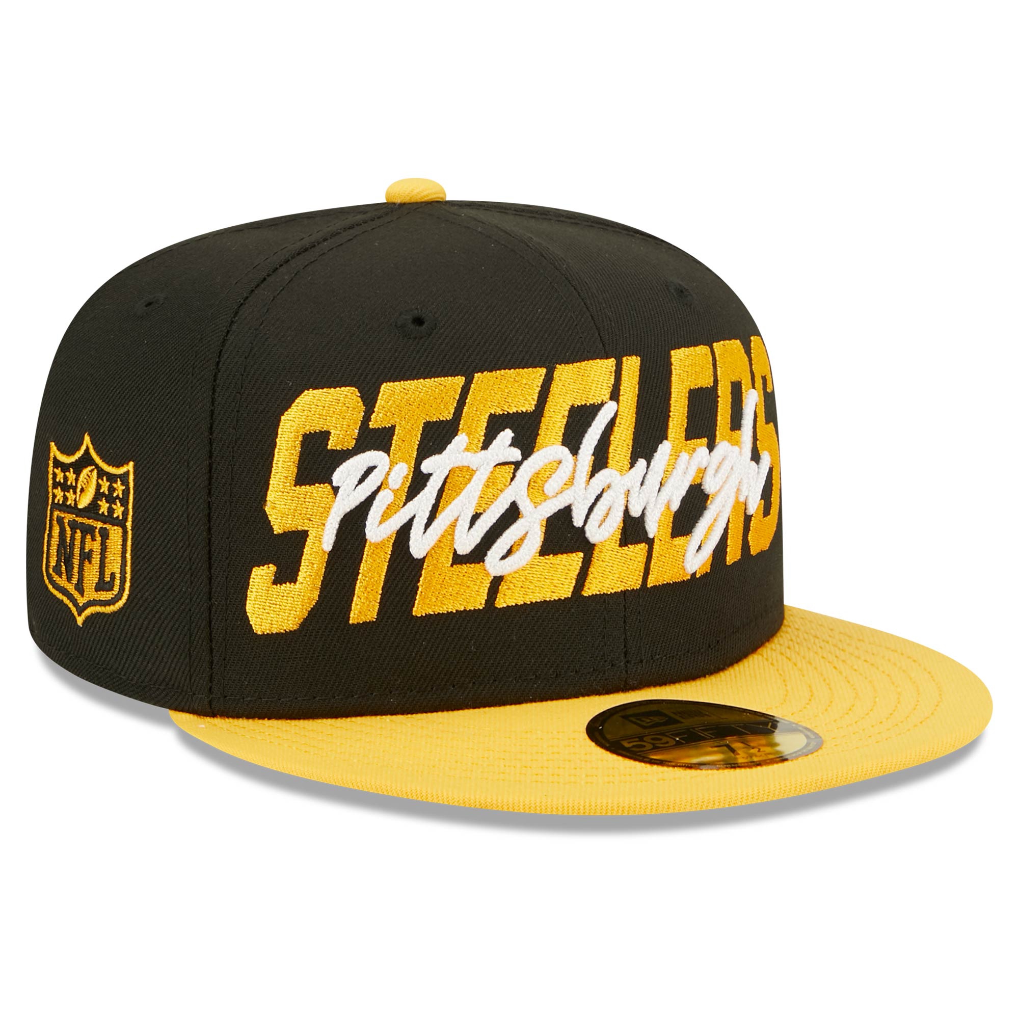 Pittsburgh Steelers 2022 NFL Draft On-Stage New Era 59FIFTY Fitted Cap