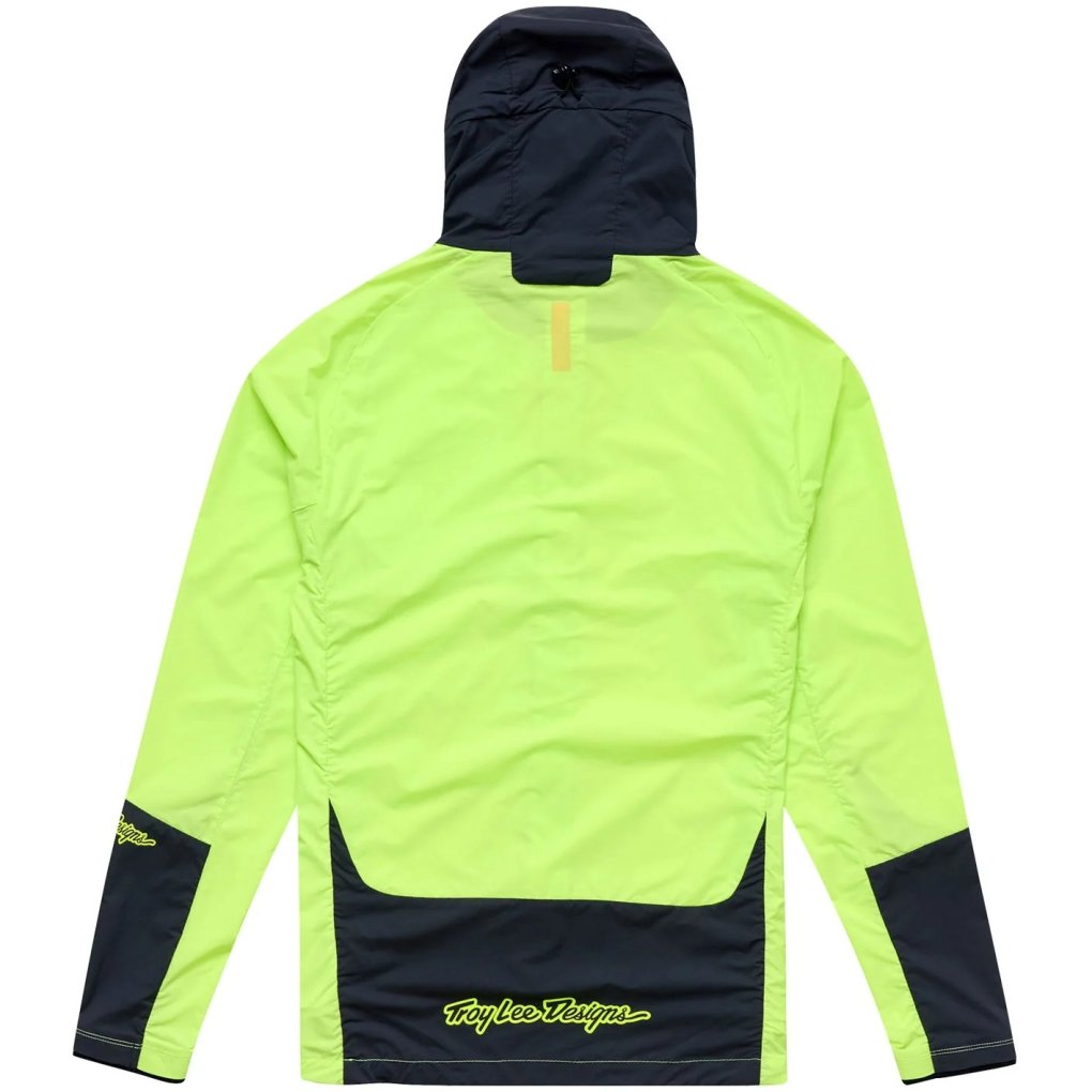 Troy Lee Designs Drift Windbreaker Jacket Men - Mono Glo Yellow