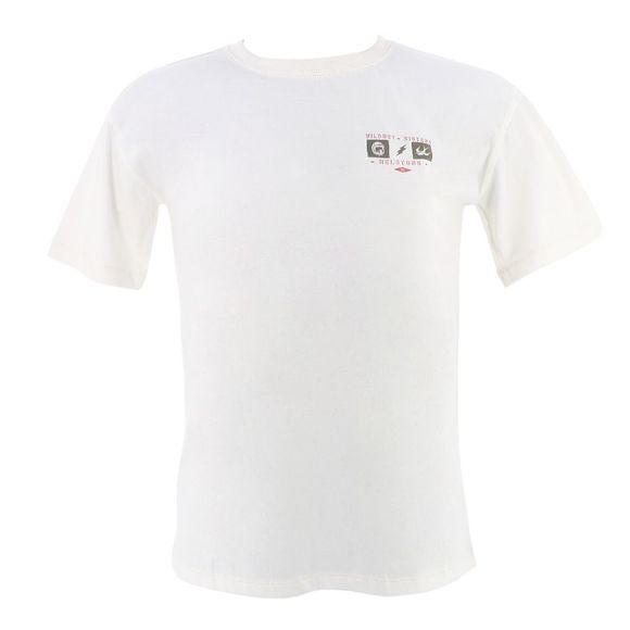 T-Shirt manches courtes Helstons GO WILD REGULAR - BlancRef : HS1195