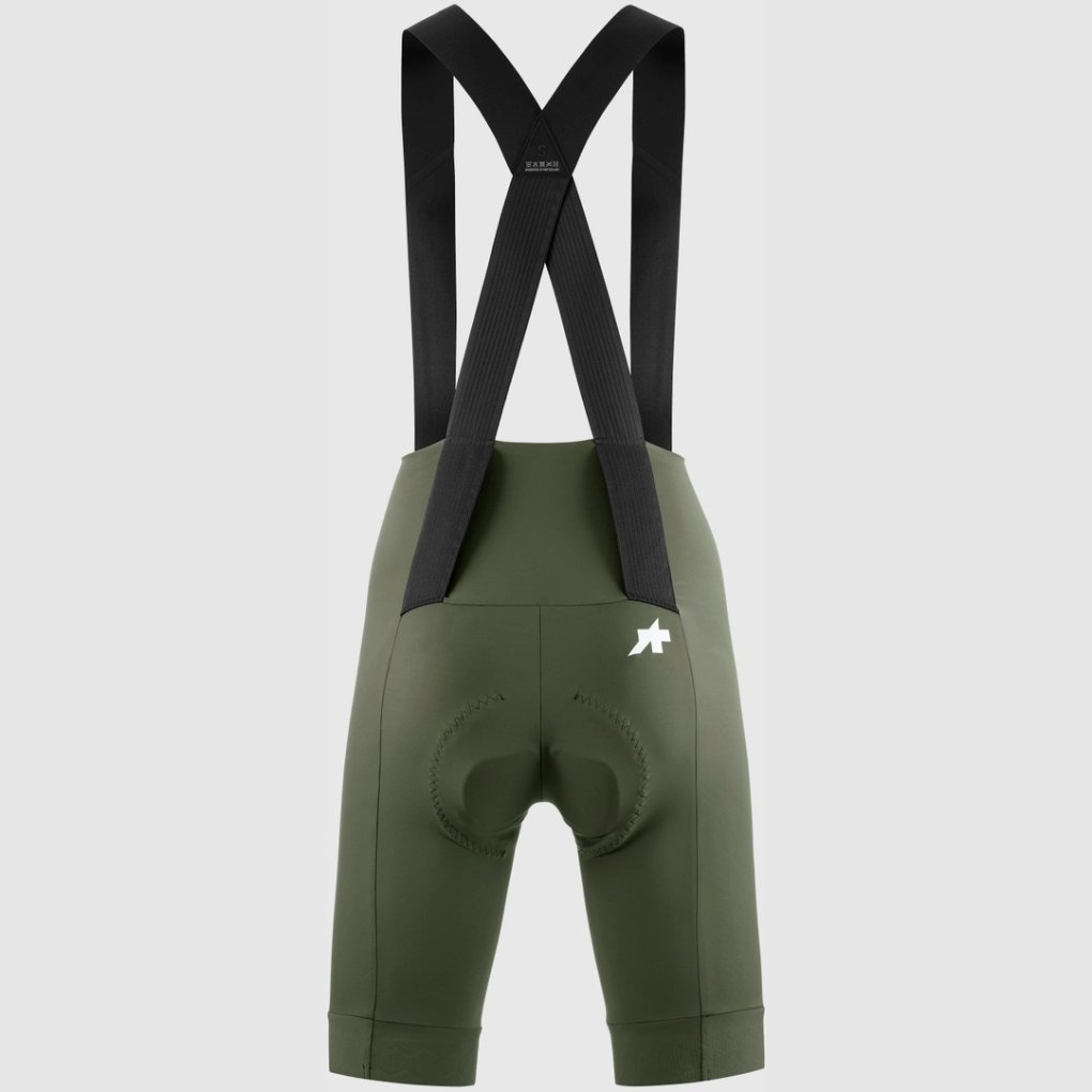 Assos UMA GT S11 Bib Shorts Women - moss green