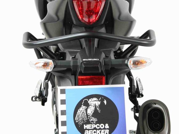 Hepco & Becker Crashbar rear engine guard - blackSUZUKI 125 GSX-S 125 ABS - 2017 - 2025Ref: Hbe03136A / 5043536 00 01
