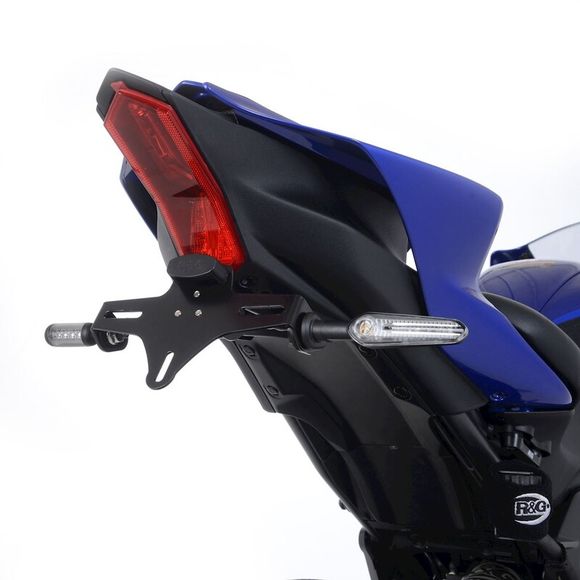 R&G Racing license plate holder blackYAMAHA 700 R7 - 2022 - 2025Ref: RGR01657A / 1110067
