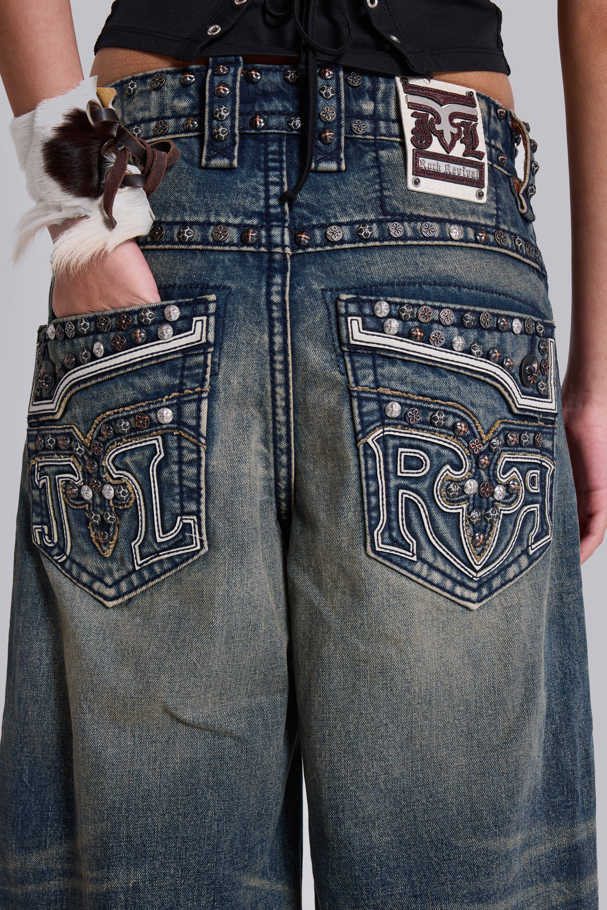 Rock Revival Heavy Stud Jeans