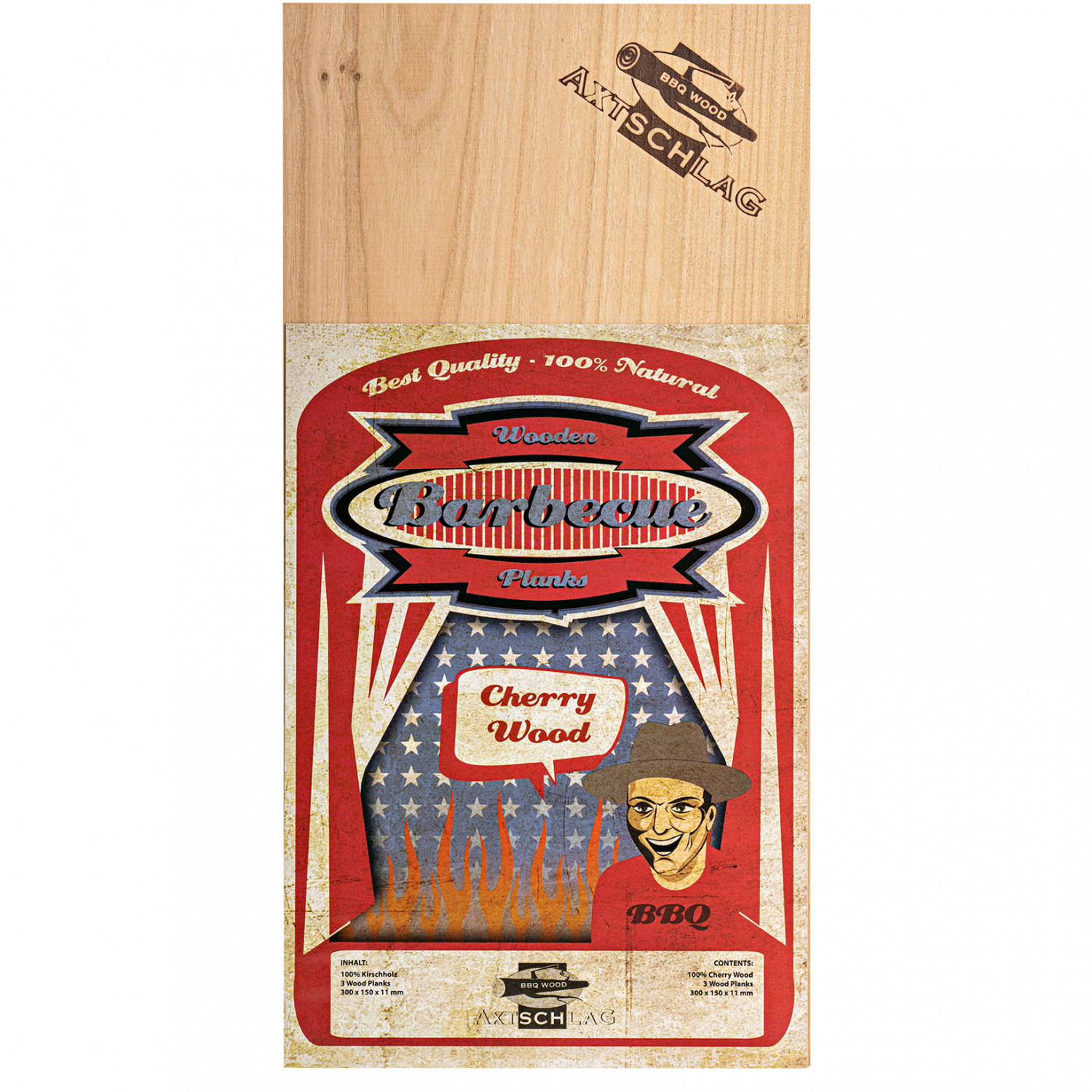 Axtschlag Grill boards cherry