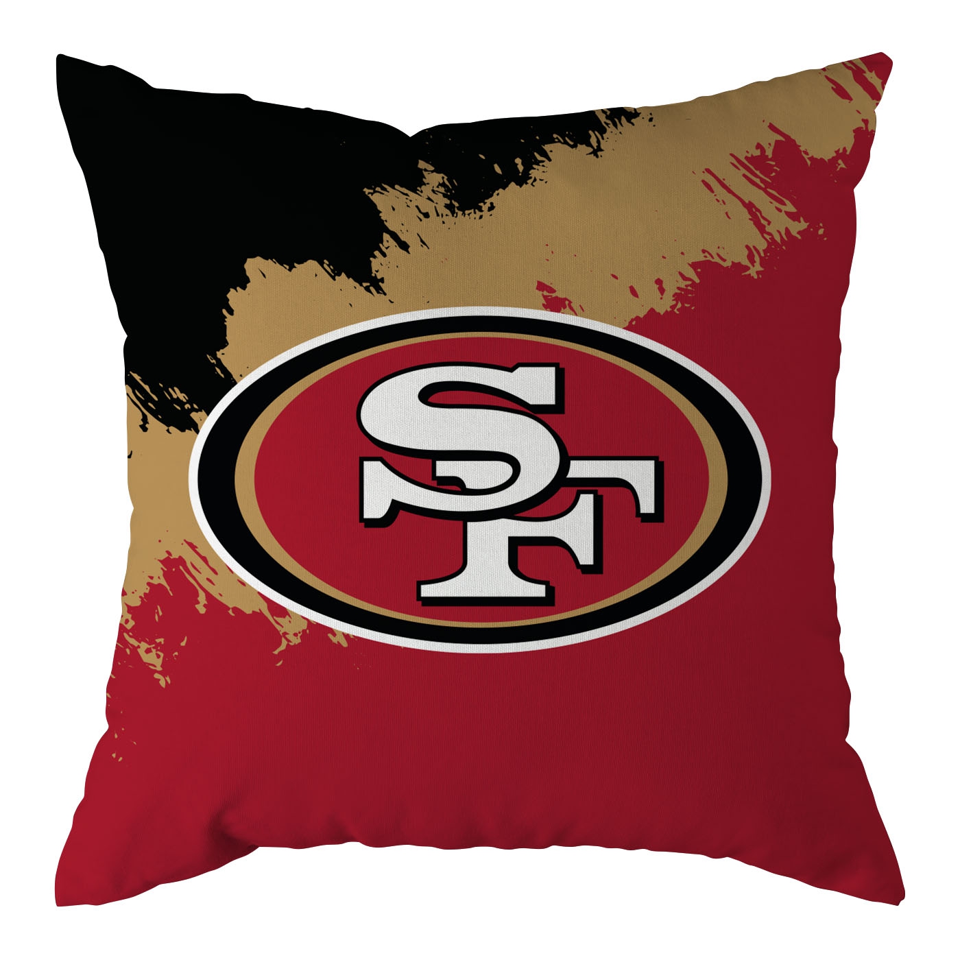 San Francisco 49ers Brush NFL Cushion