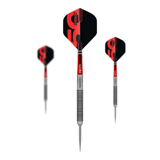 Red Dragon 50 Year Collection Element 6 B Steel Darts - 24g