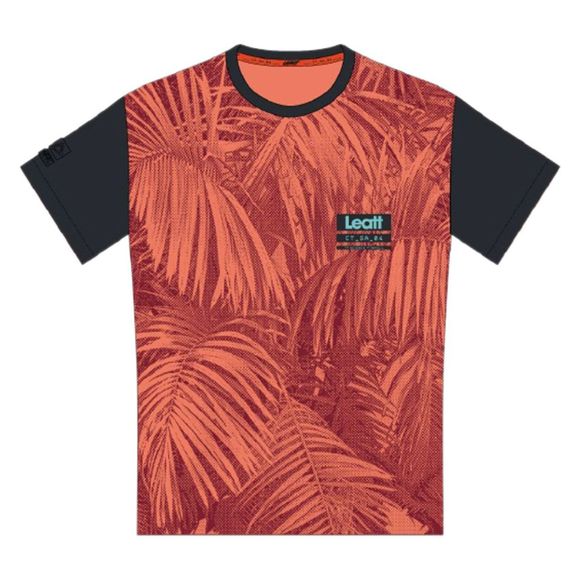 Leatt PREMIUM V24 Short Sleeve T-shirt - Grey / BlackRef: LB0827