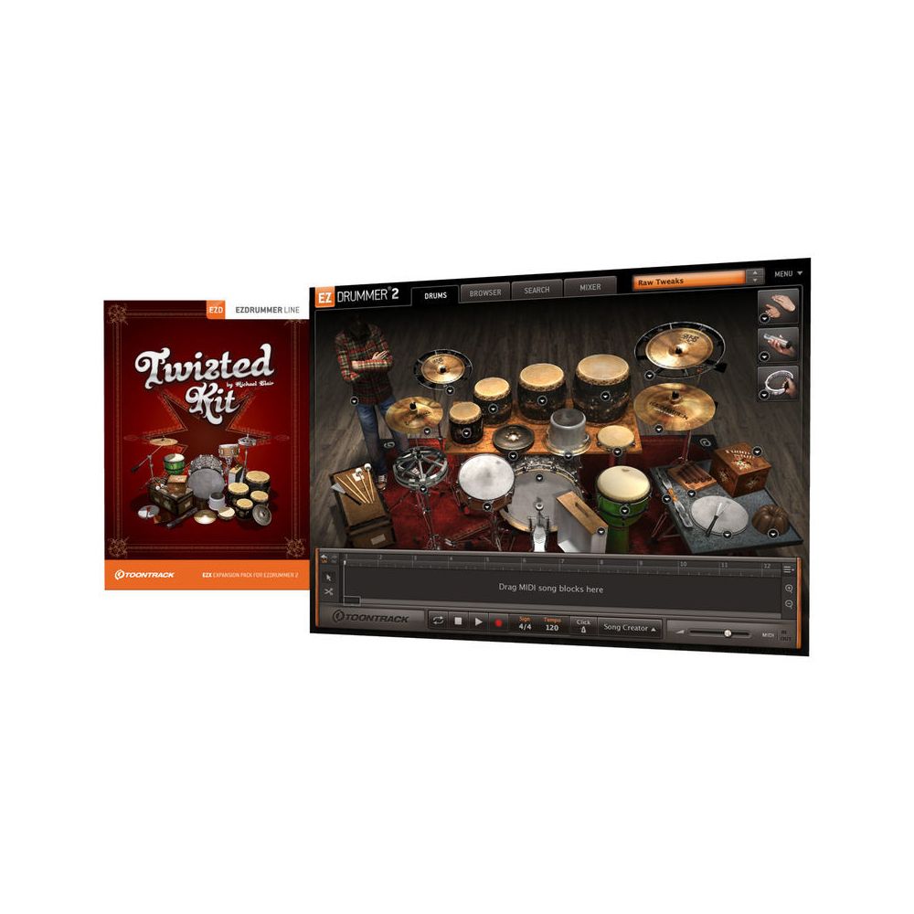 Toontrack EZX Twisted Kit – Thomann Ireland