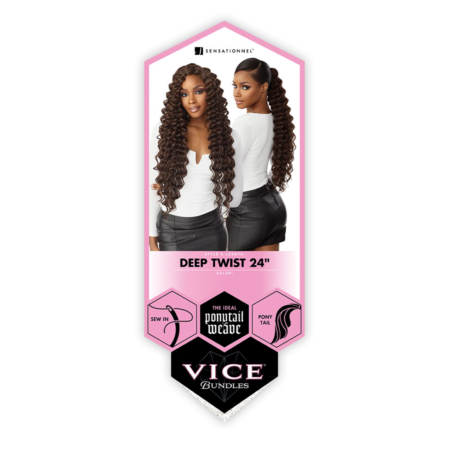 Sensationnel Weave Vice Bundles Deep Twist 24