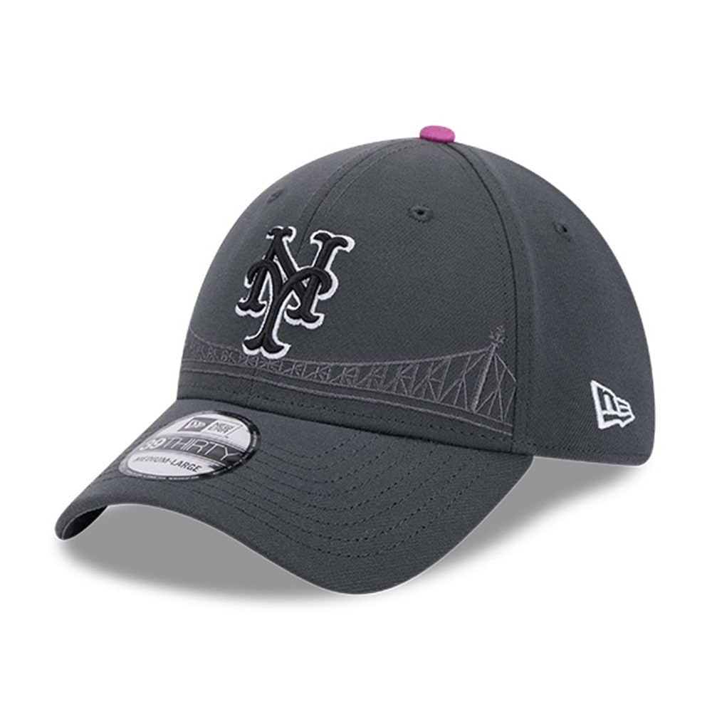New York Mets Official MLB City Connect New Era 39THIRTY Flex Cap