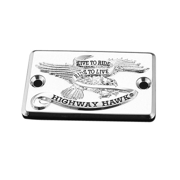 Highway Hawk Live to Ride brake master cylinder cover - GrayRef: HIG0358 / 454-004R