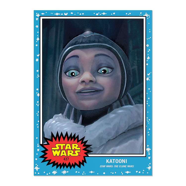 Topps UK - SW Living Set Card #437 - Katooni