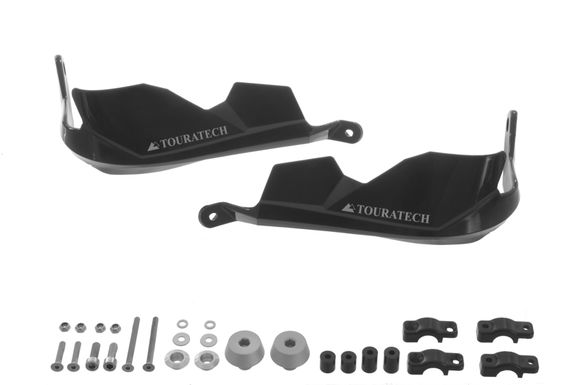 Touratech GD Handguards with Mounting Kit - BlackRef: Trt01475A / 01-048-5651-0